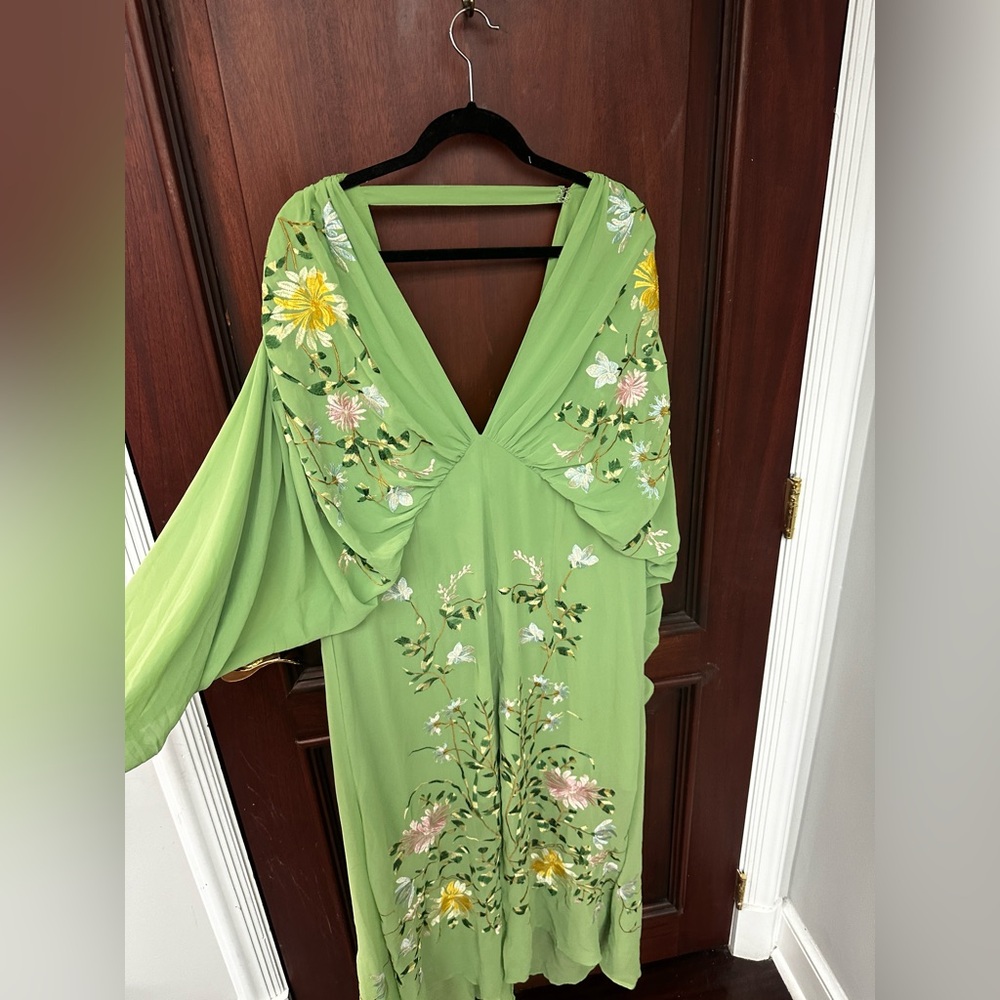 ASOS embroidered dress